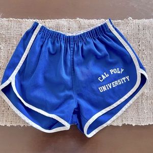 Vintage - Cal Poly College University - Gym Shorts